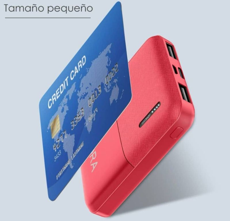 Comprar Power Bank 5000 Mah Mini en Electroshopy - Ángulo 2
